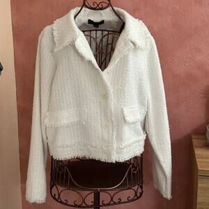 Frayed Tweed Jacket